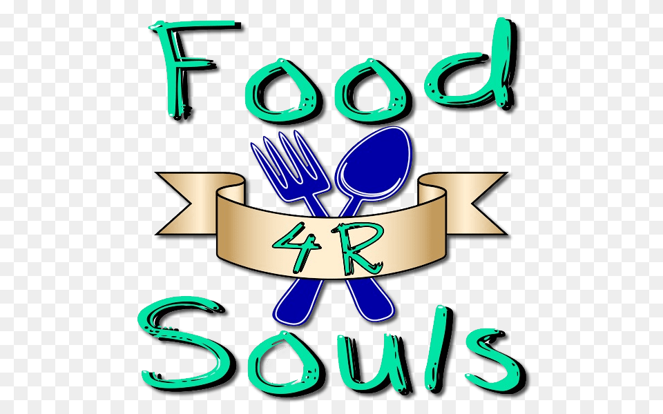 Welcome To Food Souls, Cutlery, Text, Device, Grass Free Png Download