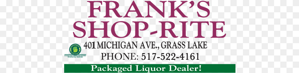 Welcome To Frank39s Shop Rite Spartan Grocery Store Emory Winship Cancer Institute, Scoreboard, Text, Book, Publication Png