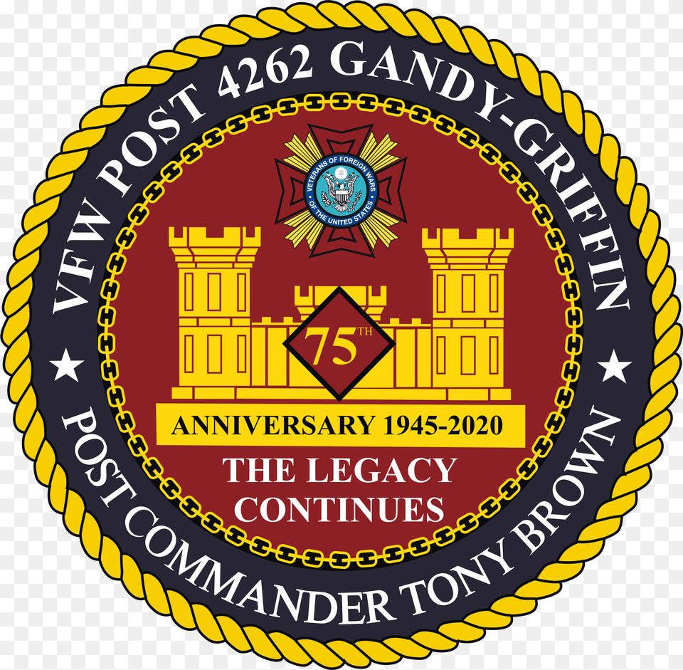 Welcome To Gandy Griffin Vfw Post 4262 Language, Badge, Emblem, Logo, Symbol Png Image