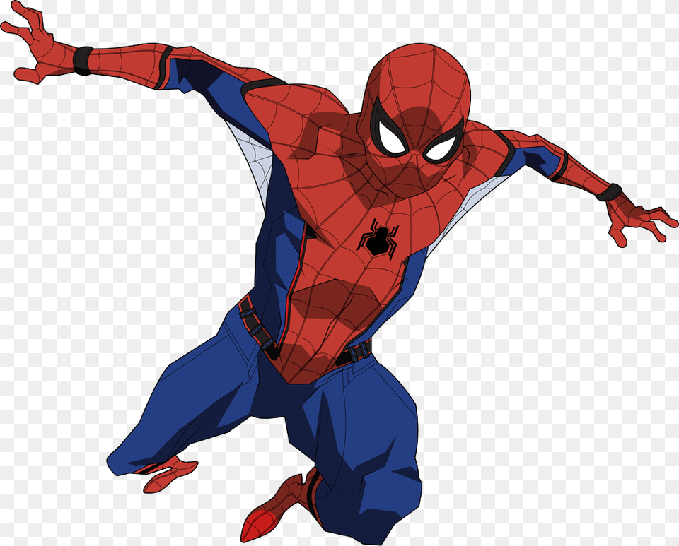 Welcome To Ideas Wiki Spider Man Dynamic Poses, Baby, Person, Clothing, Costume Free Png Download