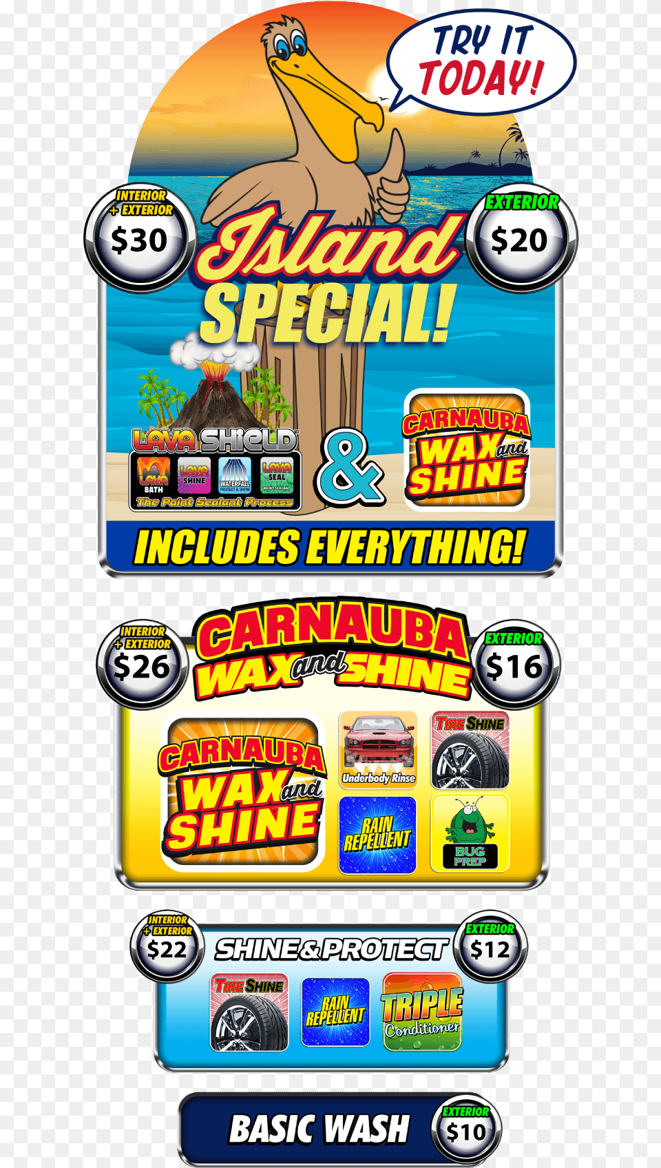 Welcome To Island Car Wash Cartoon, Transportation, Vehicle, Machine, Wheel Png Image