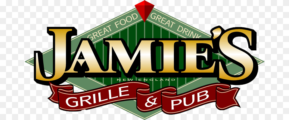Welcome To Jamie39s Grill Amp Pub Jamie39s Grille Amp Pub, Logo, Weapon, Dynamite, Text Png Image