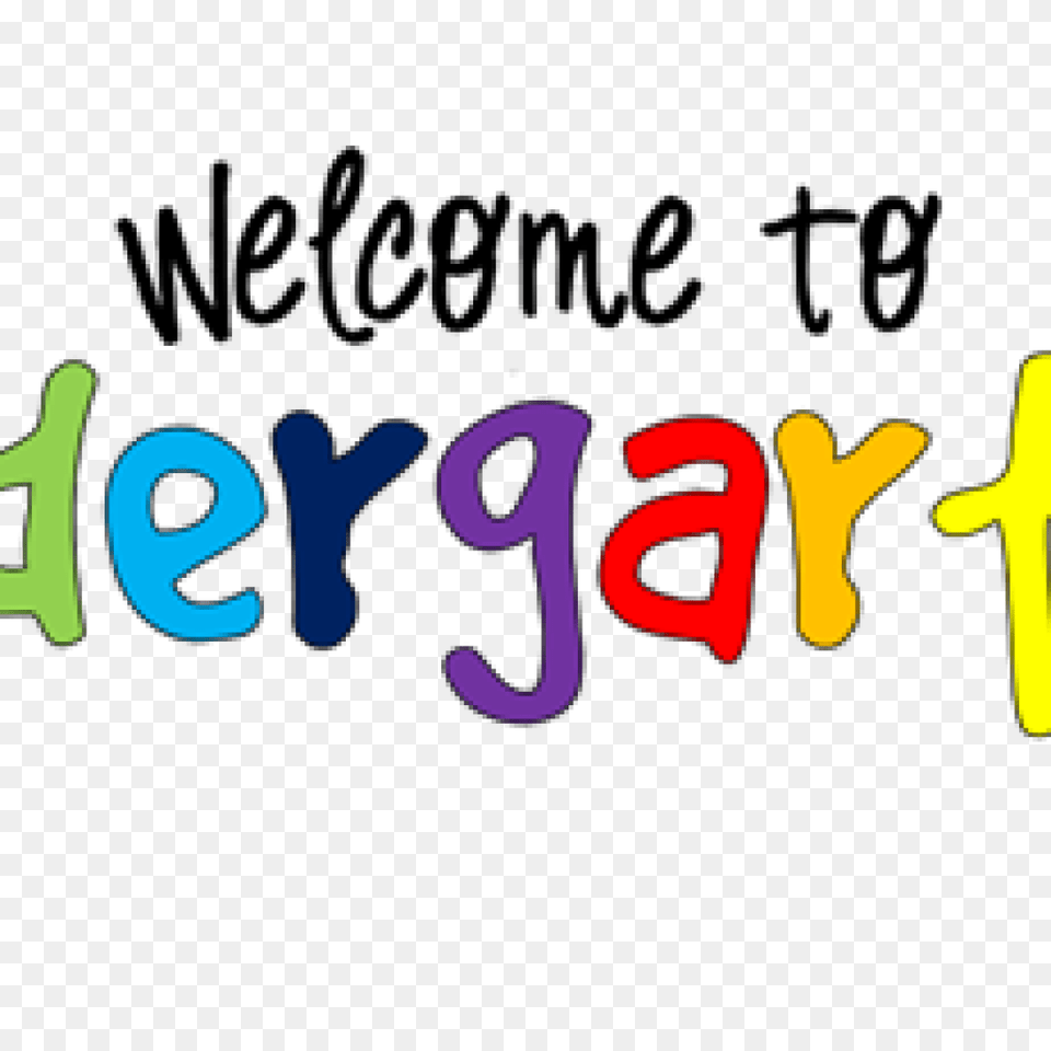 Welcome To Kindergarten Clipart Coloring, Text, Number, Symbol Png