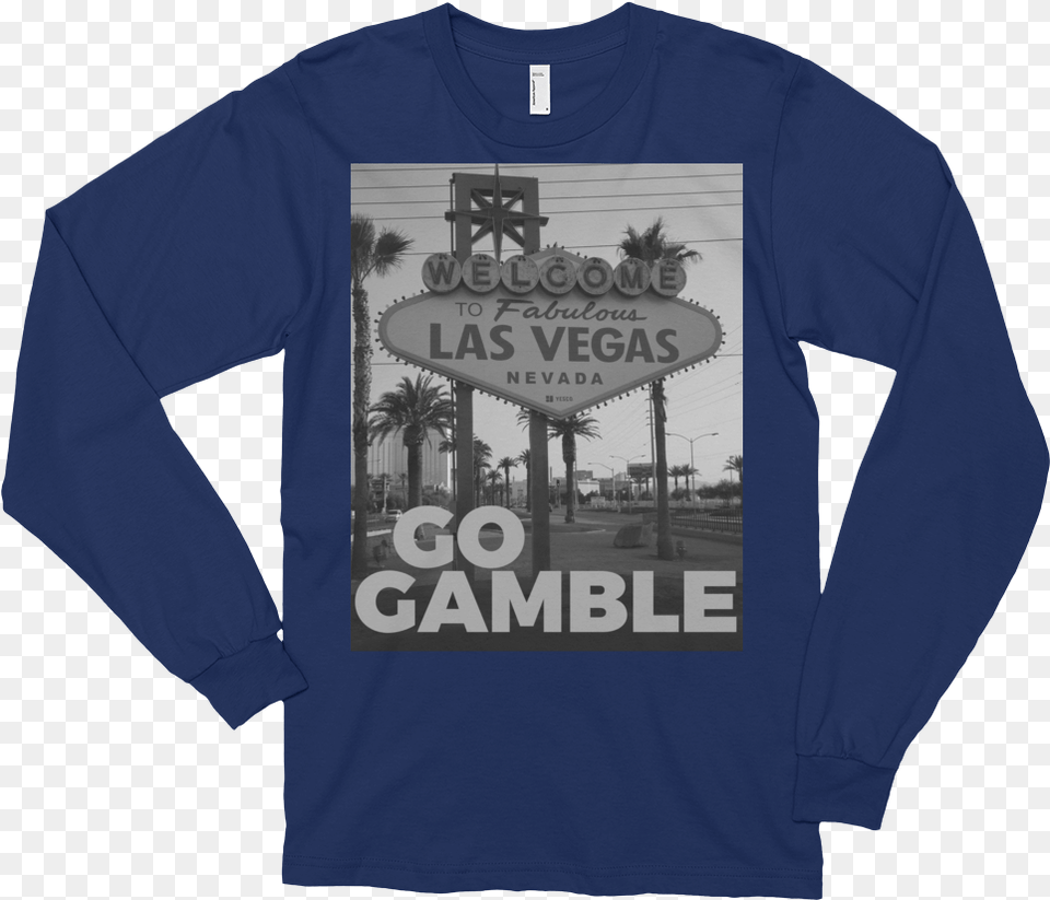 Welcome To Las Vegas, Clothing, Long Sleeve, Sleeve, T-shirt Png Image
