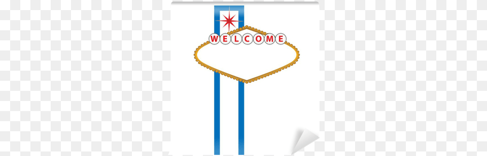 Welcome To Las Vegas Rectangle Magnet, Cross, Symbol, Envelope, Mail Free Png