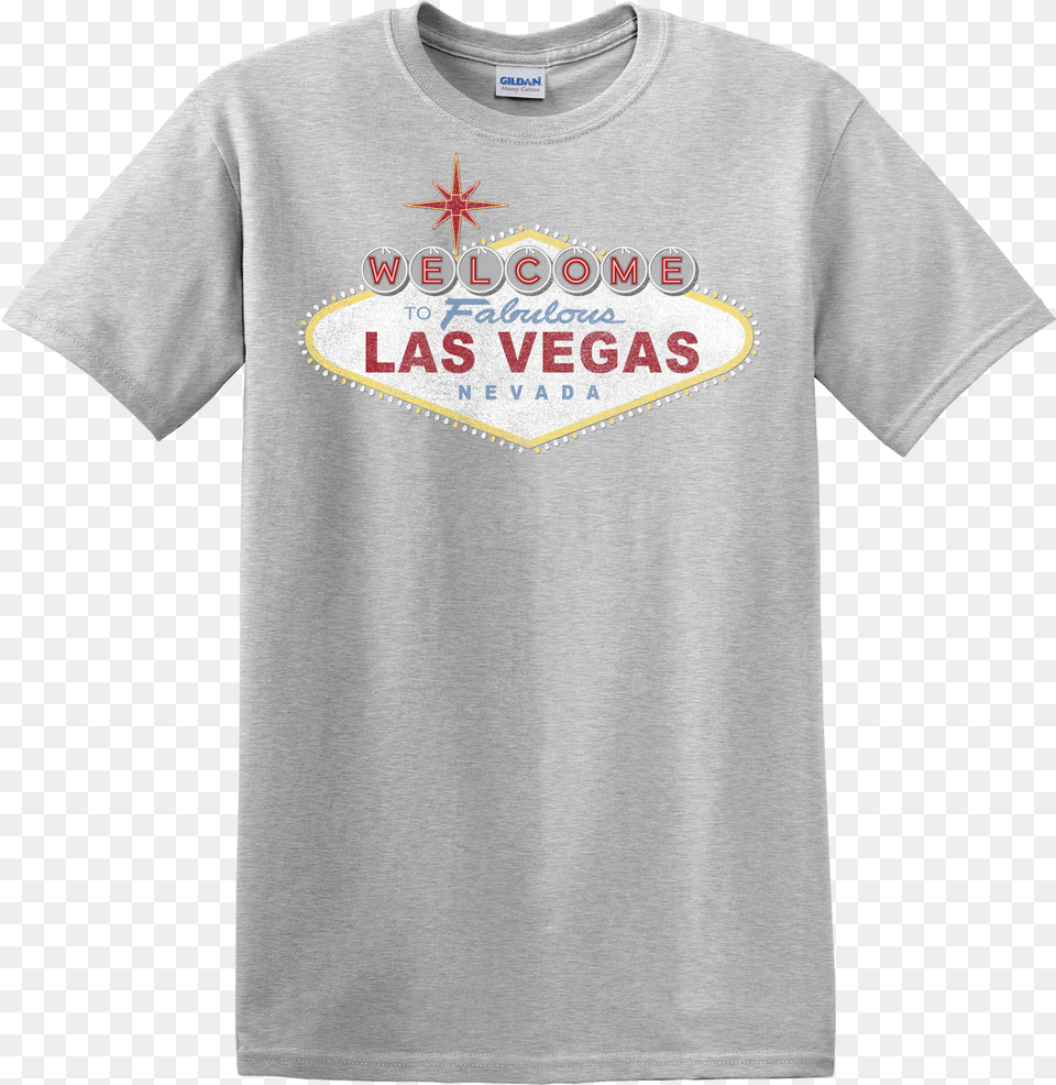 Welcome To Las Vegas Sign, Clothing, T-shirt, Shirt Free Transparent Png