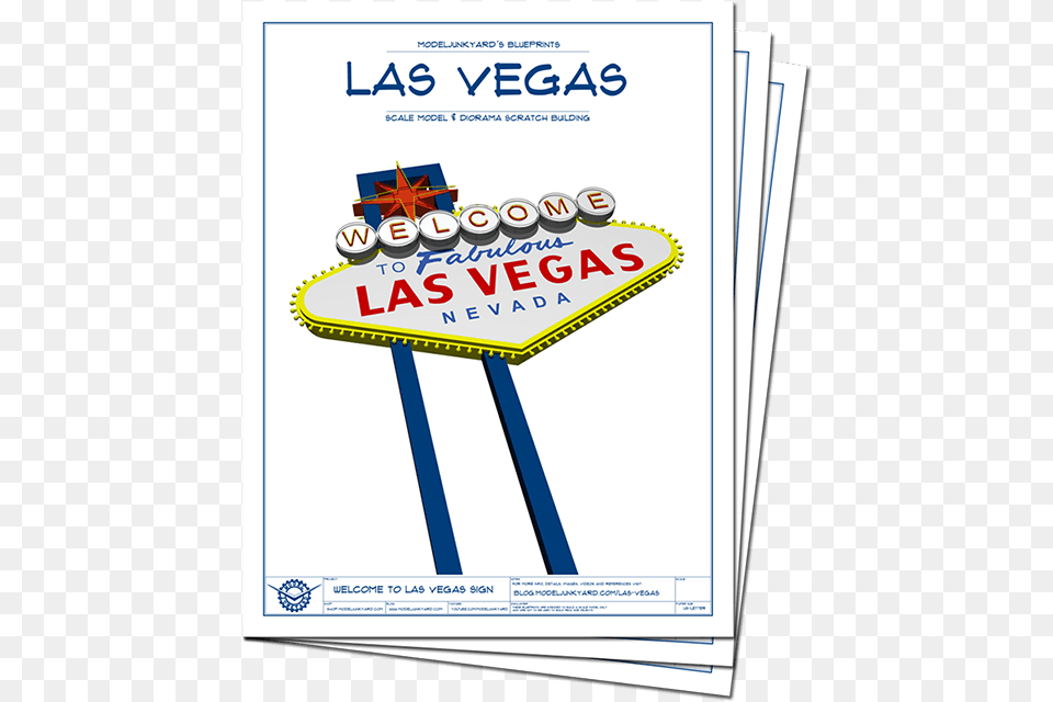 Welcome To Las Vegas Sign Blueprints Las Vegas, Advertisement, Poster, Text Png