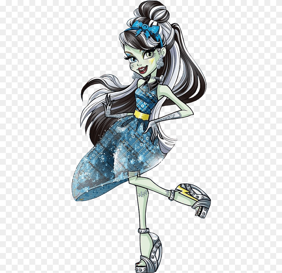 Welcome To Monster High Frankie Stein, Publication, Book, Comics, Adult Png