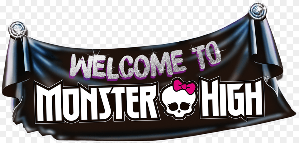 Welcome To Monster High Monster High, Banner, Text, Baby, Person Free Png