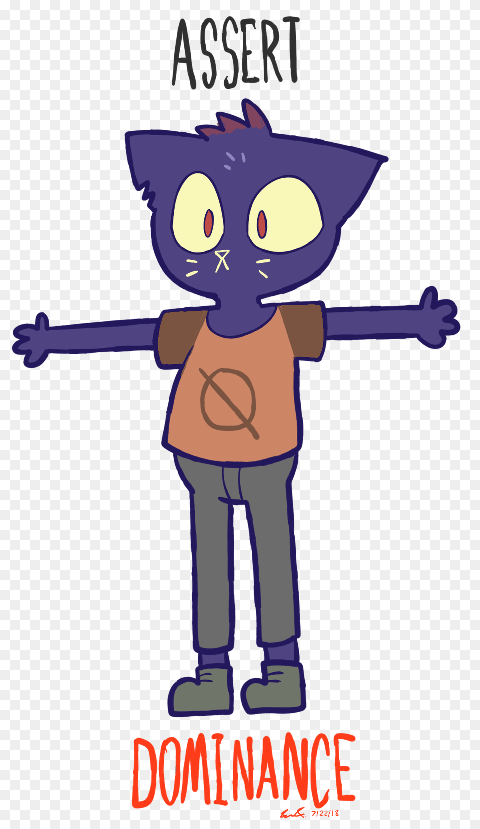 Welcome To My Art I Guess T Pose To Assert Dominance, Person Free Png Download