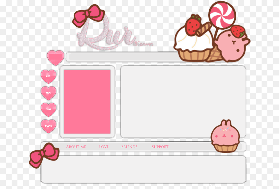 Welcome To My Homepage Cartoon, Cream, Dessert, Food, Icing Png