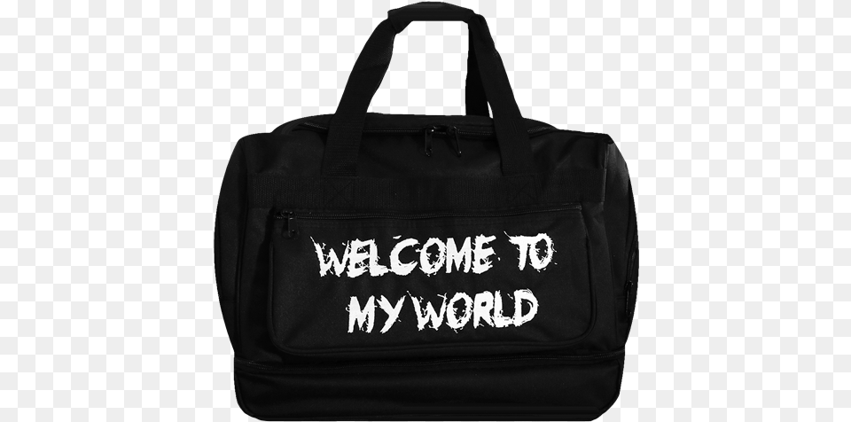 Welcome To My World Gym Bag Reebok Sport Roy Grip Bag Black, Accessories, Handbag, Tote Bag Png Image