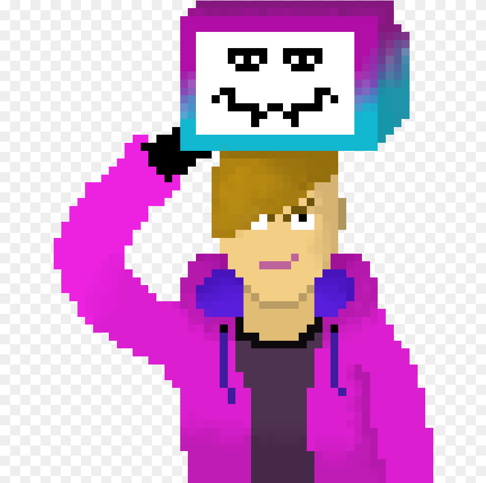 Welcome To Reddit Pyrocynical Pixel Art, Purple, Clothing, Glove, Person Png