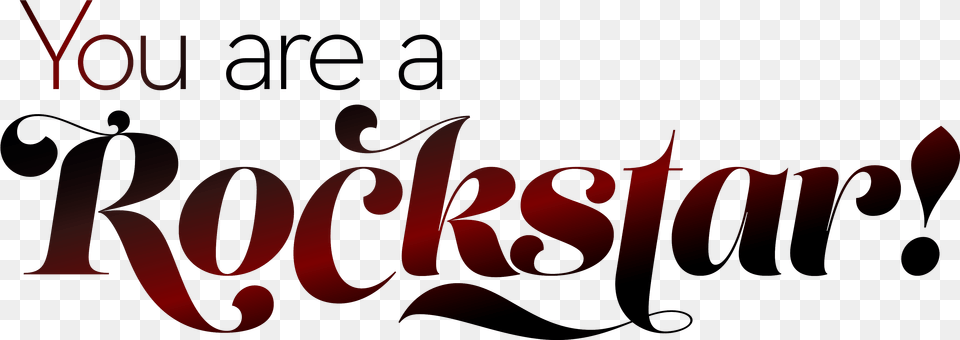 Welcome To Rockstar Academics Calligraphy, Text Free Png