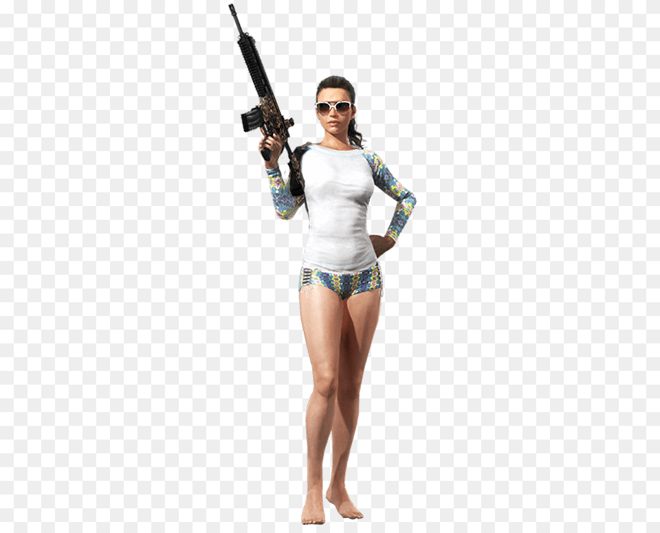 Welcome To Sanhok Pubg, Weapon, Clothing, Shorts, Firearm Png