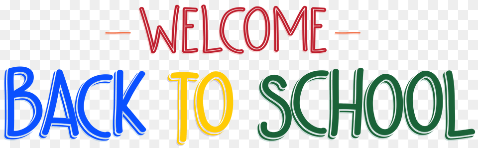 Welcome To School Clip Art Freeuse Library Huge Freebie, Light, Neon, Text Free Transparent Png