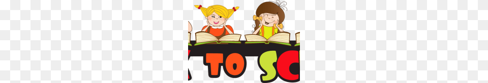 Welcome To School Clipart All About Clipart, Book, Person, Publication, Reading Png Image
