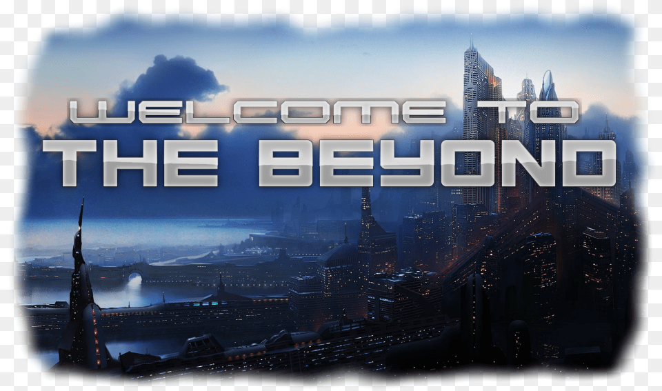 Welcome To The Beyond Undertale, City, Urban, Metropolis, Architecture Free Png Download