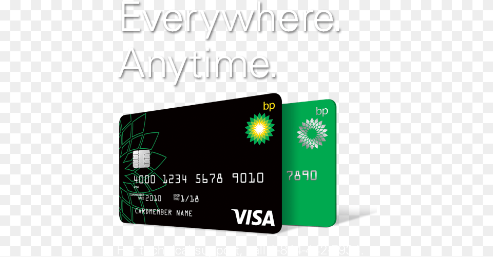 Welcome To The Bp Credit Online Account Management Visa, Text, Credit Card Free Png Download