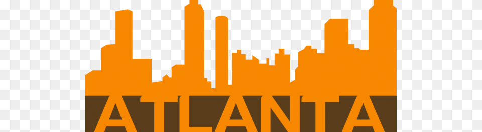 Welcome To The Hub For Opportunity And Entrepreneurship Atlanta Skyline Vector, Architecture, Building, Factory, City Png Image