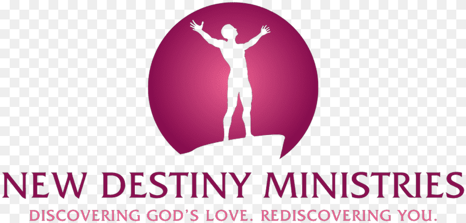 Welcome To The New Destiny Ministries Website Graphic Design, Purple, Lighting, Adult, Advertisement Png Image