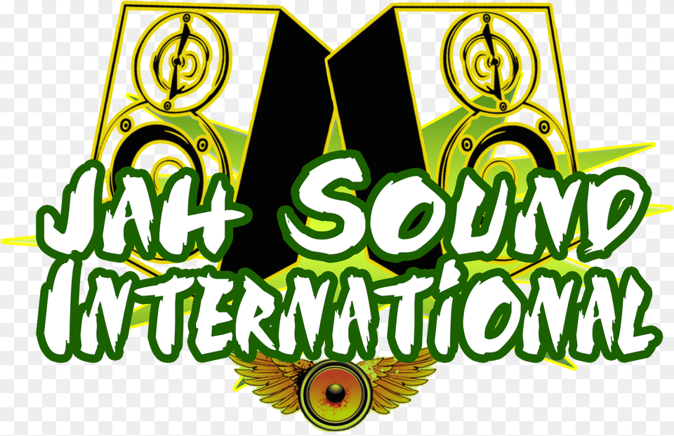 Welcome To The Official Website Of Jah Sound International, Green, Logo, Light, Art Free Png Download