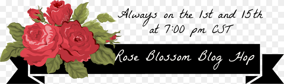 Welcome To The Rose Blossom Blog Hop We Are Featuring Designs, Art, Plant, Graphics, Flower Free Png
