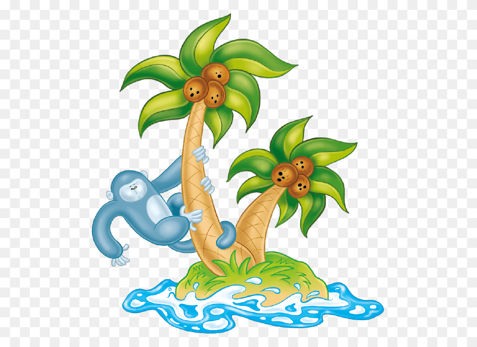 Welcome To The Tropics Wall Decors For Children Sloth, Toy, Art, Graphics, Dragon Free Png Download