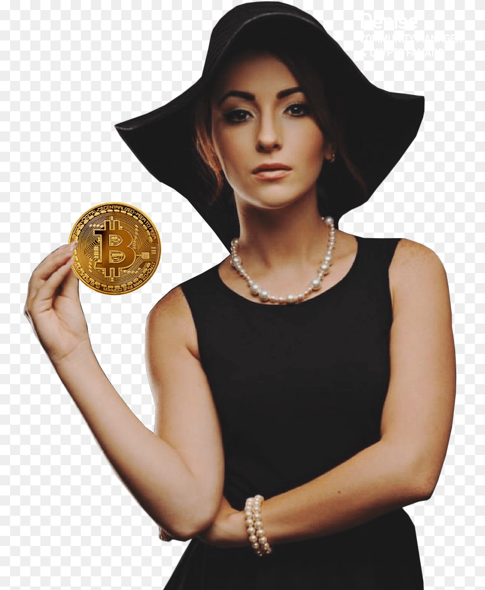 Welcome To The Ultimate Hub For Crypto News Coin, Gold, Accessories, Pendant, Person Png Image