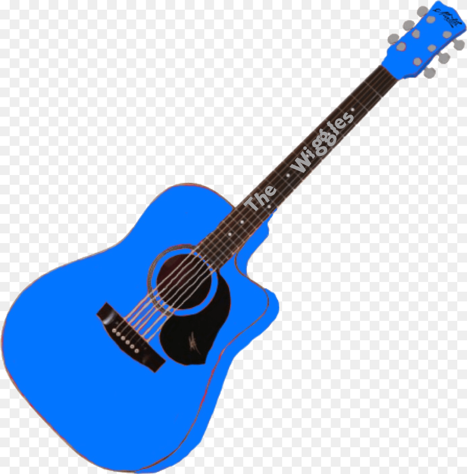 Welcome To The Wigglesamp Wiggles Maton Acoustic Guitar, Musical Instrument, Bass Guitar Png