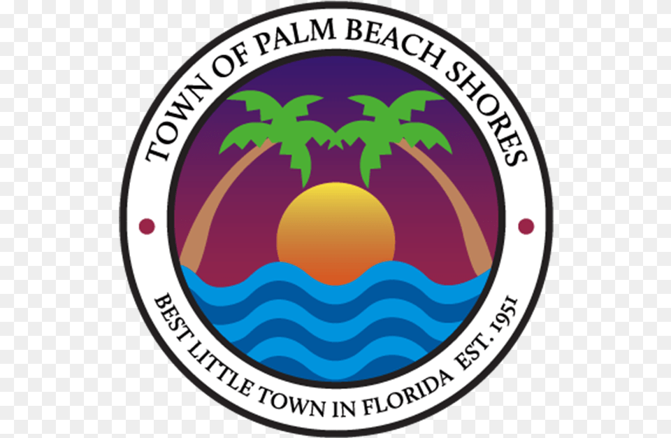 Welcome To Town Of Palm Beach Shores Bieszczady Forest Railway, Logo, Badge, Symbol, Emblem Png