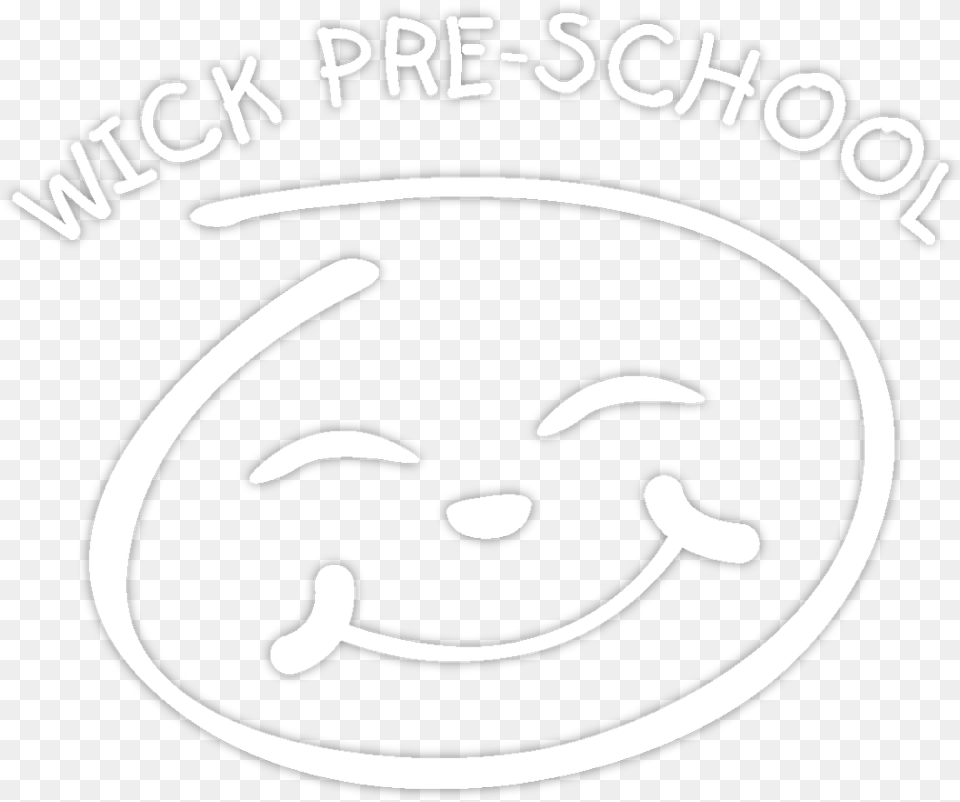 Welcome To Wick Pre School Sign, Stencil, Face, Head, Person Png Image