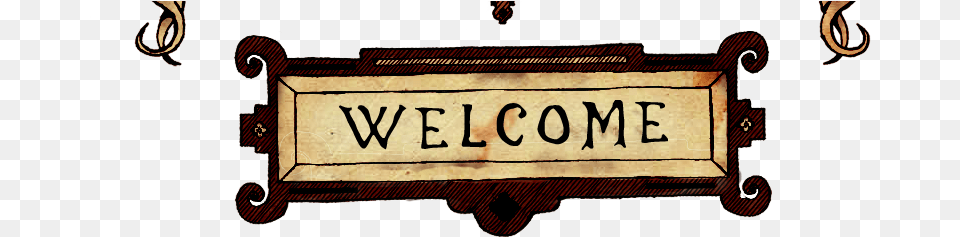 Welcome Welcome, Text, Paper, Document, Scroll Free Transparent Png