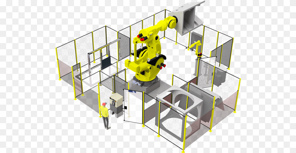 Welding Robot Cell, Person, Cad Diagram, Diagram Png