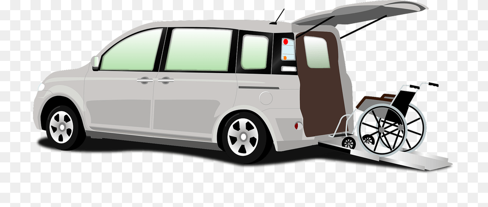 Welfare Vehicle Is Used To Transport Wheelchairs Clipart, Furniture, Machine, Spoke, Caravan Free Png Download