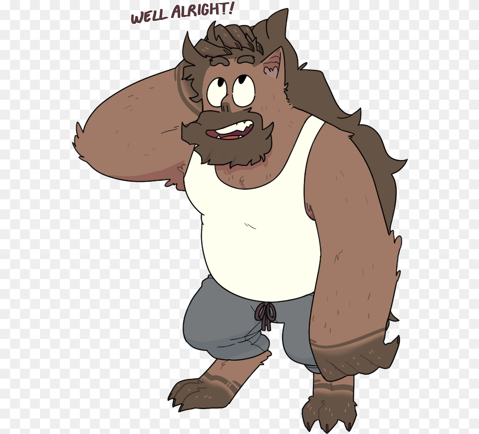 Well Alright Dog Wolverine Canidae Mammal Dog Like Steven Universe Sexy Greg, Baby, Person, Cartoon, Face Free Png