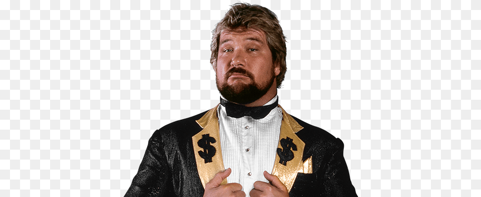 Well Before We Get This Match Started Million Dollar Man Ted Dibiase Jacket, Accessories, Person, Male, Head Free Transparent Png