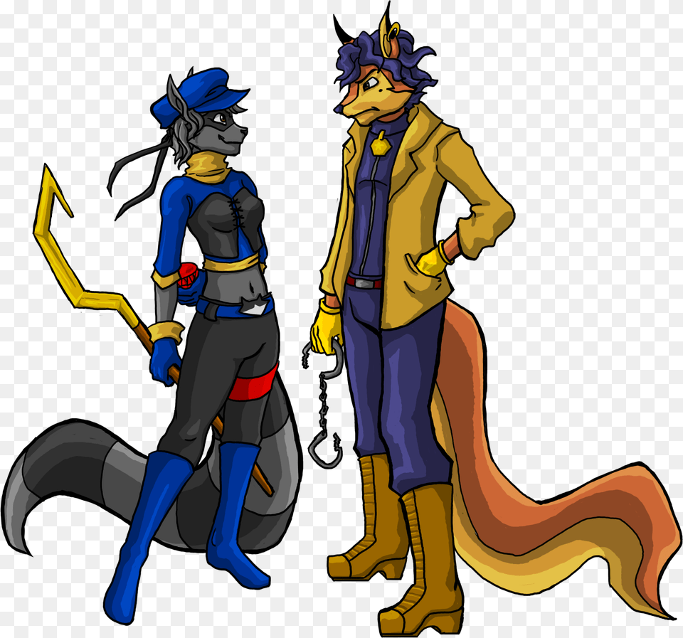 Well Hello There Officer Sly Cooper Fan Characters, Book, Publication, Comics, Person Free Png