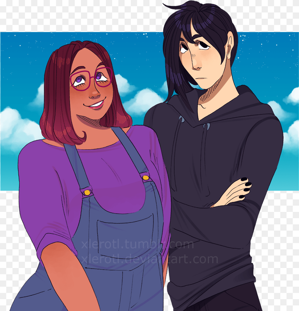 Well Im Late To The Stardew Valley Train But Im Stardew Valley Maru And Sebastian, Adult, Book, Comics, Female Free Png
