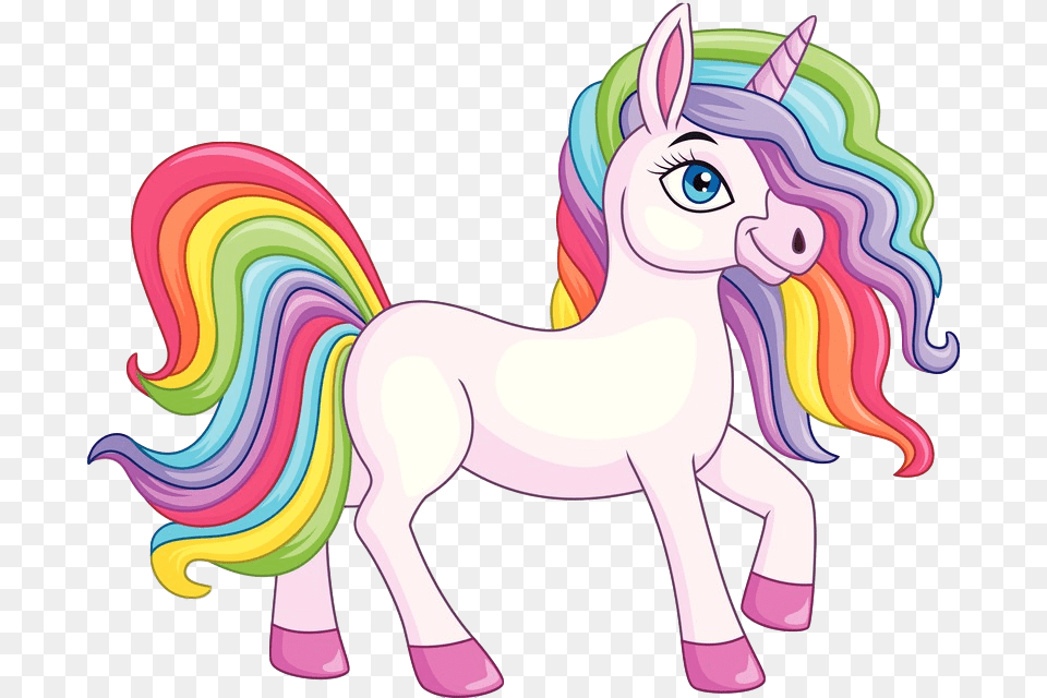 Well Now That We Have Seen Each Other Said The Unicorn Mane, Art, Animal, Horse, Mammal Png Image