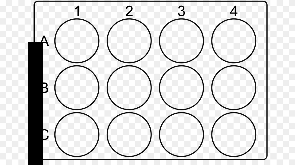 Well Plate 12 Well Plate, Gray Png