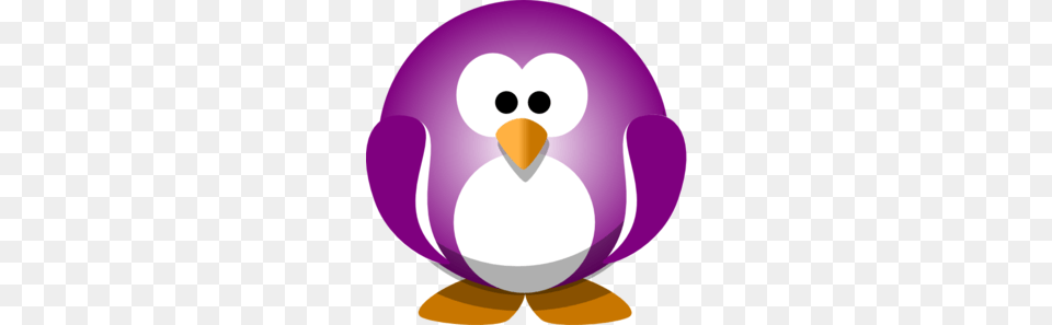 Well There You Have It A Purple Penguin Youre Welcome School, Nature, Outdoors, Snow, Snowman Free Png Download