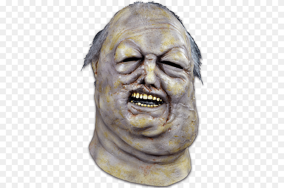 Well Walker Full Head Mask Walking Dead Well Fat Zombie Walker Adult Latex Mask, Person, Body Part, Face, Mouth Free Png Download