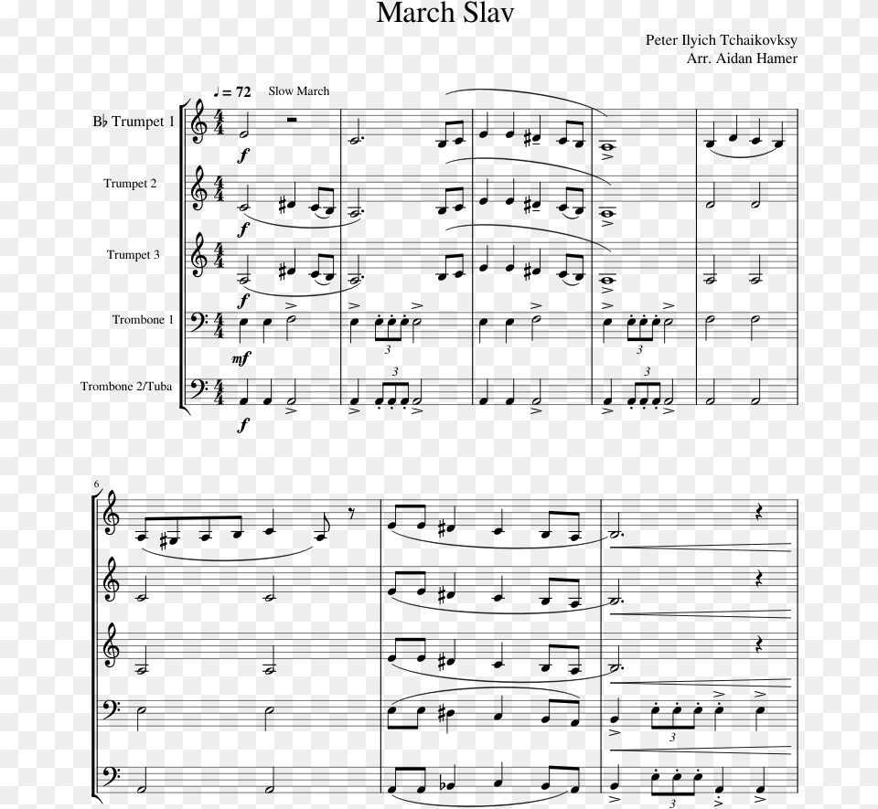 Well With My Soul Viola Sheet Music, Gray Free Png
