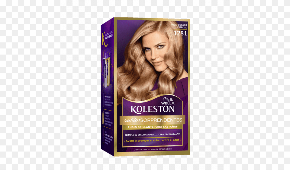 Wella Koleston Permanent Hair Color Cream Forever Blondes Koleston Copper Hair Color, Adult, Advertisement, Female, Person Free Png