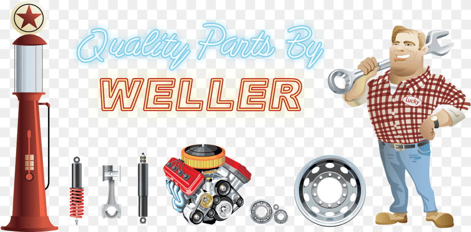 Weller Auto Parts, Machine, Spoke, Baby, Person Free Png Download