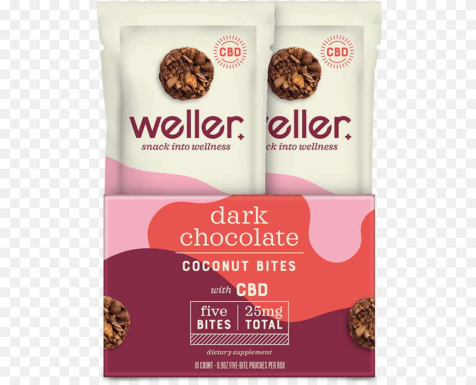 Weller Dark Chocolate Bites Single Serve 5 Bite, Advertisement, Poster, Food, Produce Free Png