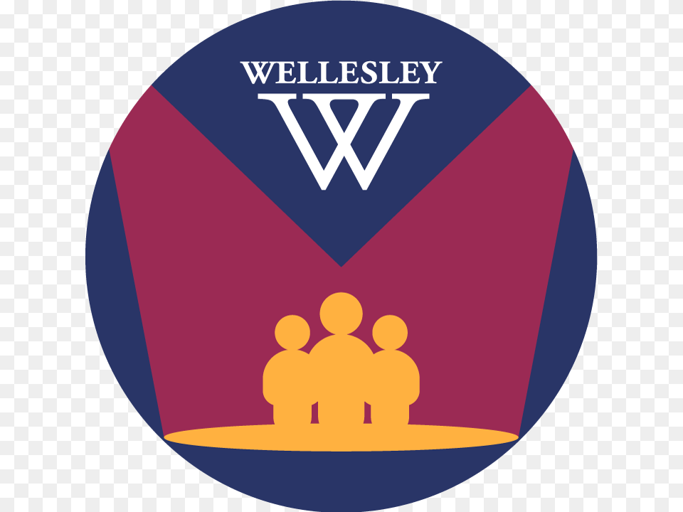 Wellesley College Recognition Logo Wellesley College, Baby, Gold, Person, Disk Png