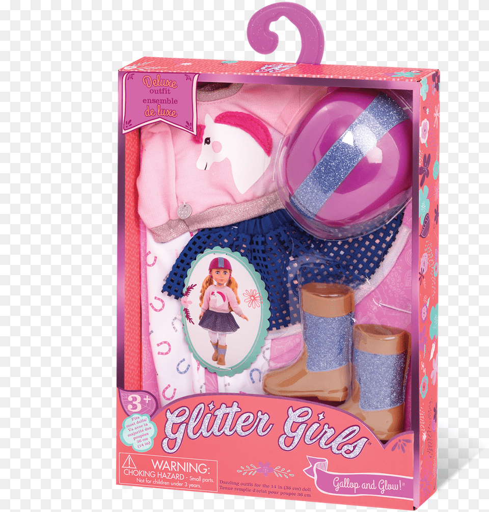Wellie Wishers Glitter Girls Doll By Battat, Child, Female, Girl, Person Free Png Download