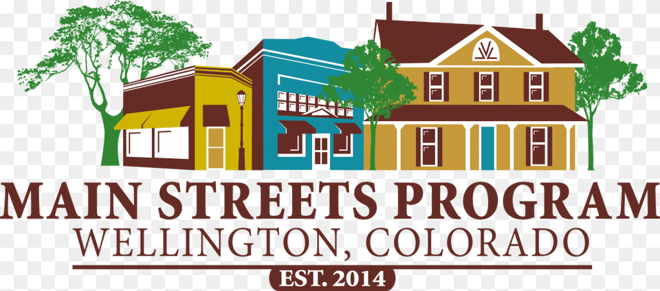 Wellington Colorado Main Streets Program Wellington, Architecture, Neighborhood, Villa, Housing Free Png